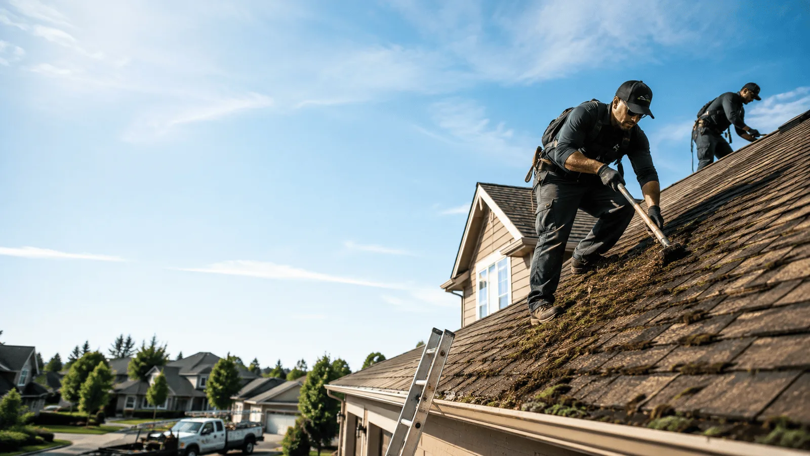 Roof Moss Removal in Plantersville, MS near me